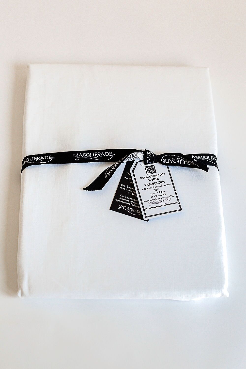 Stonewashed Linen <br> Tablecloth - Image 2