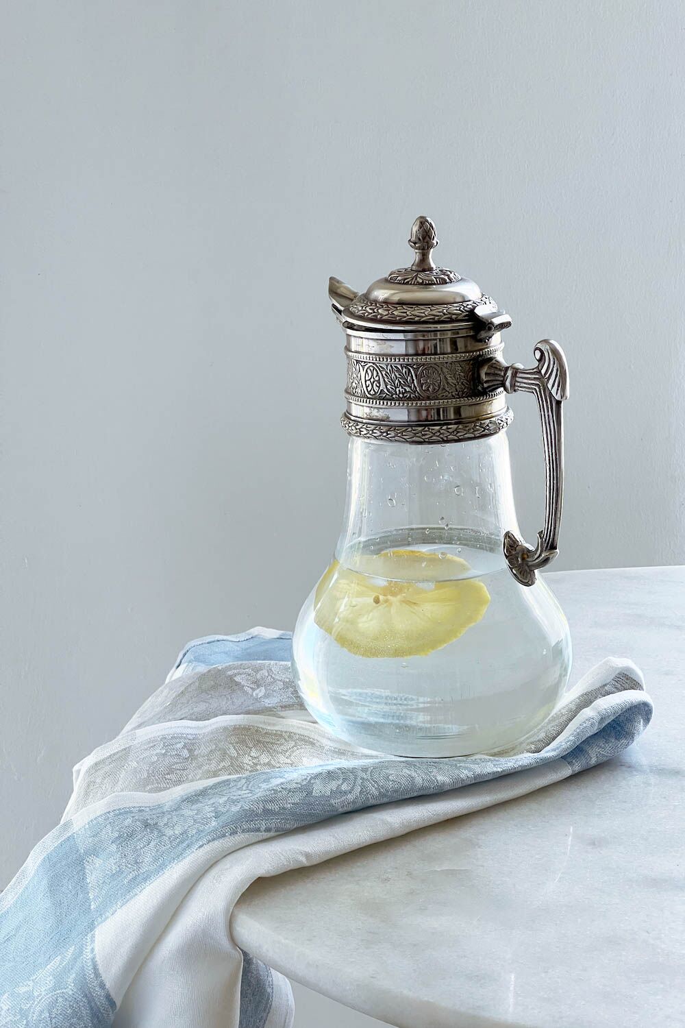 European Linen Damask <br> Kitchen Cloth - Image 2