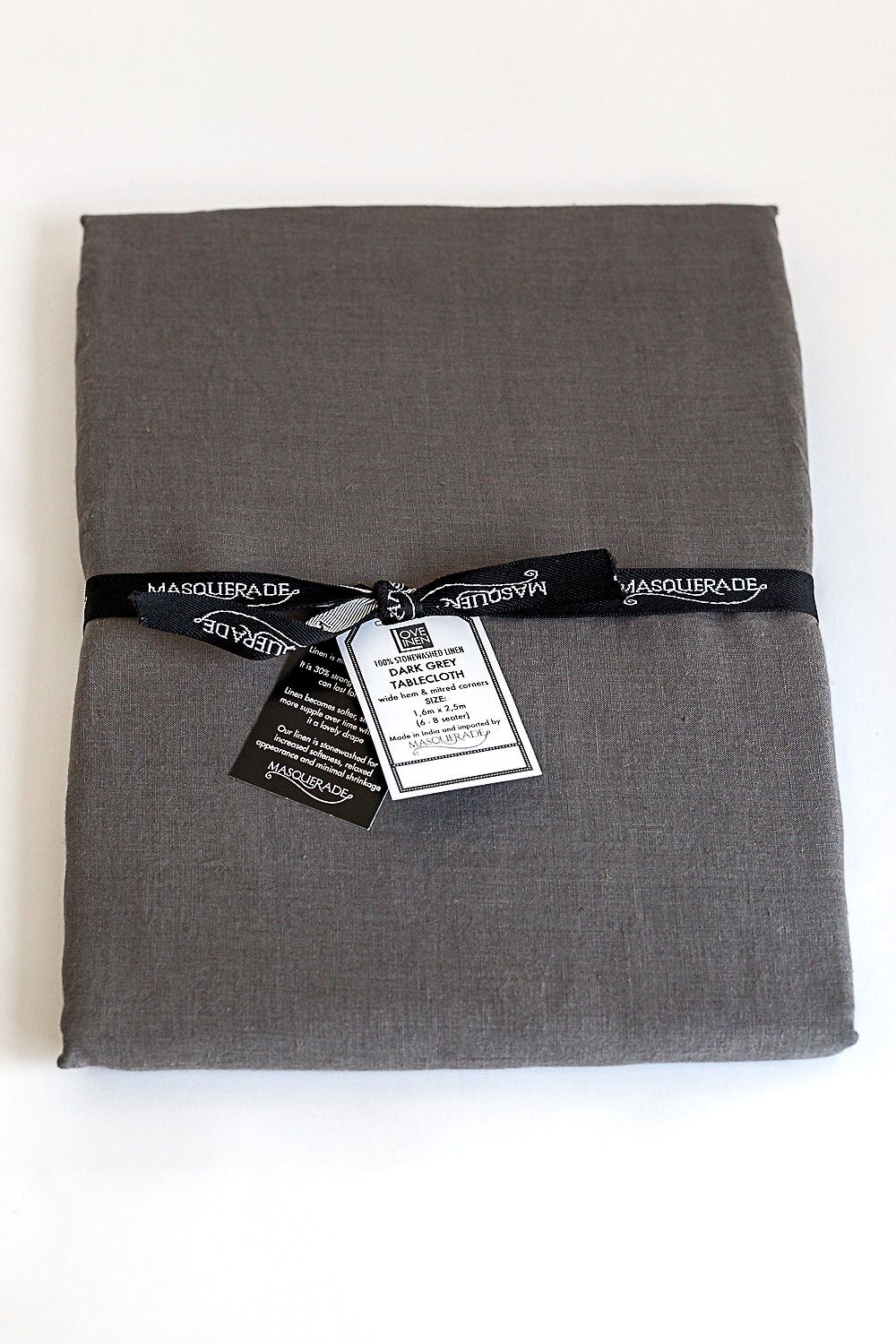 Stonewashed Linen <br> Tablecloth - Image 6