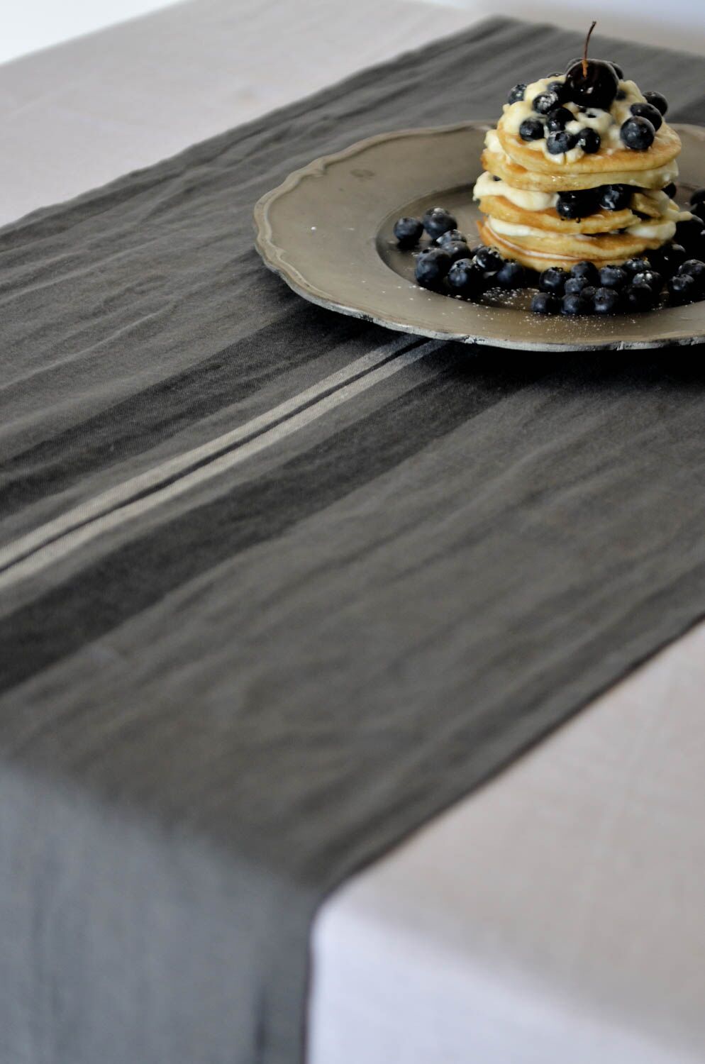 Midnight Grey Table Runner - Image 3
