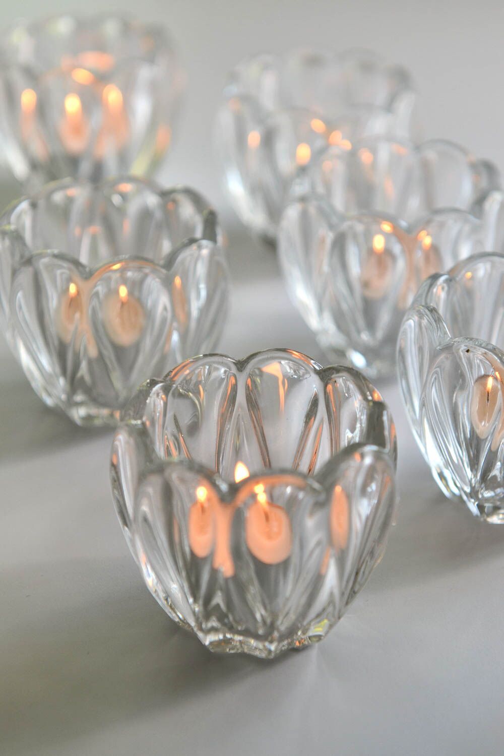 Tulip Glass Tea-light Holder