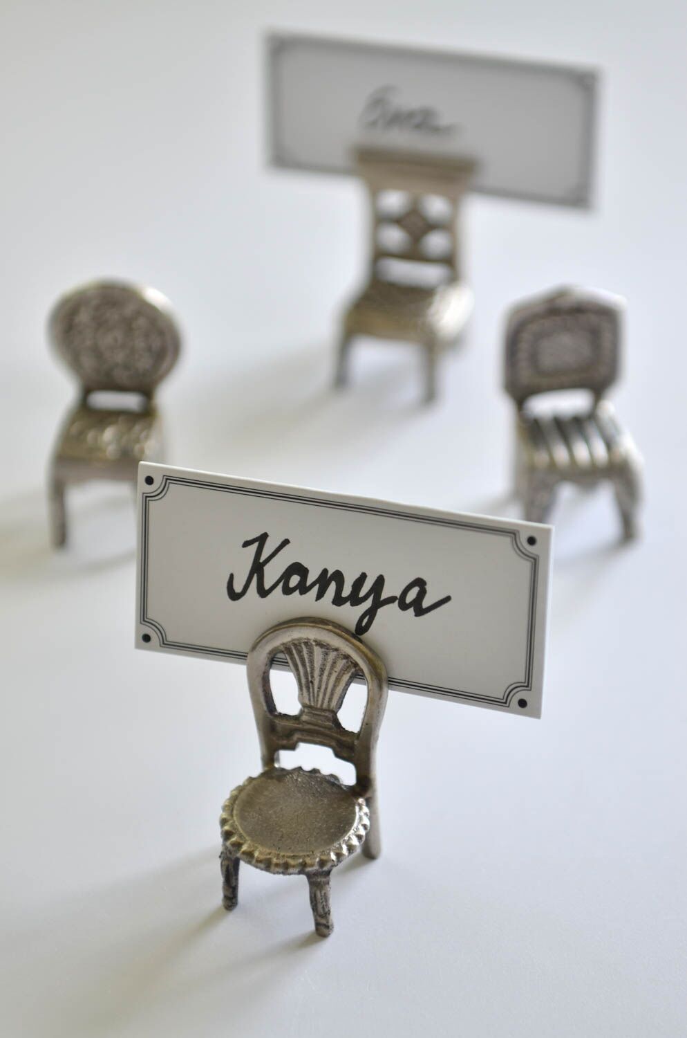 Chair Seating Card Holders (set of 4)