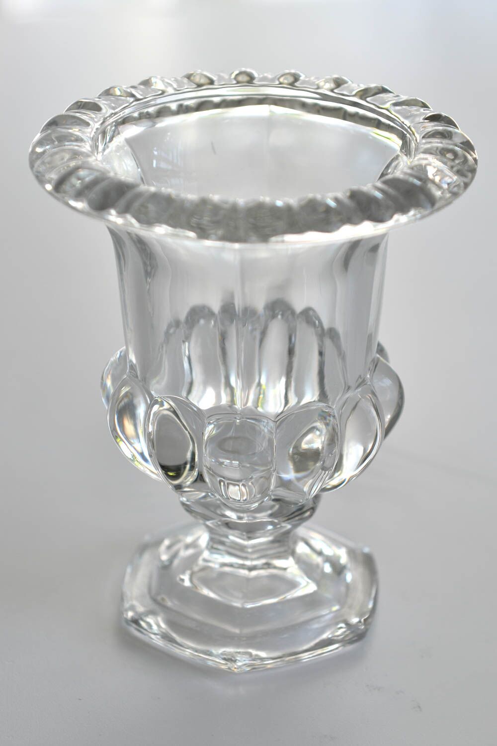 Urn Shaped Glass Vase - Image 2