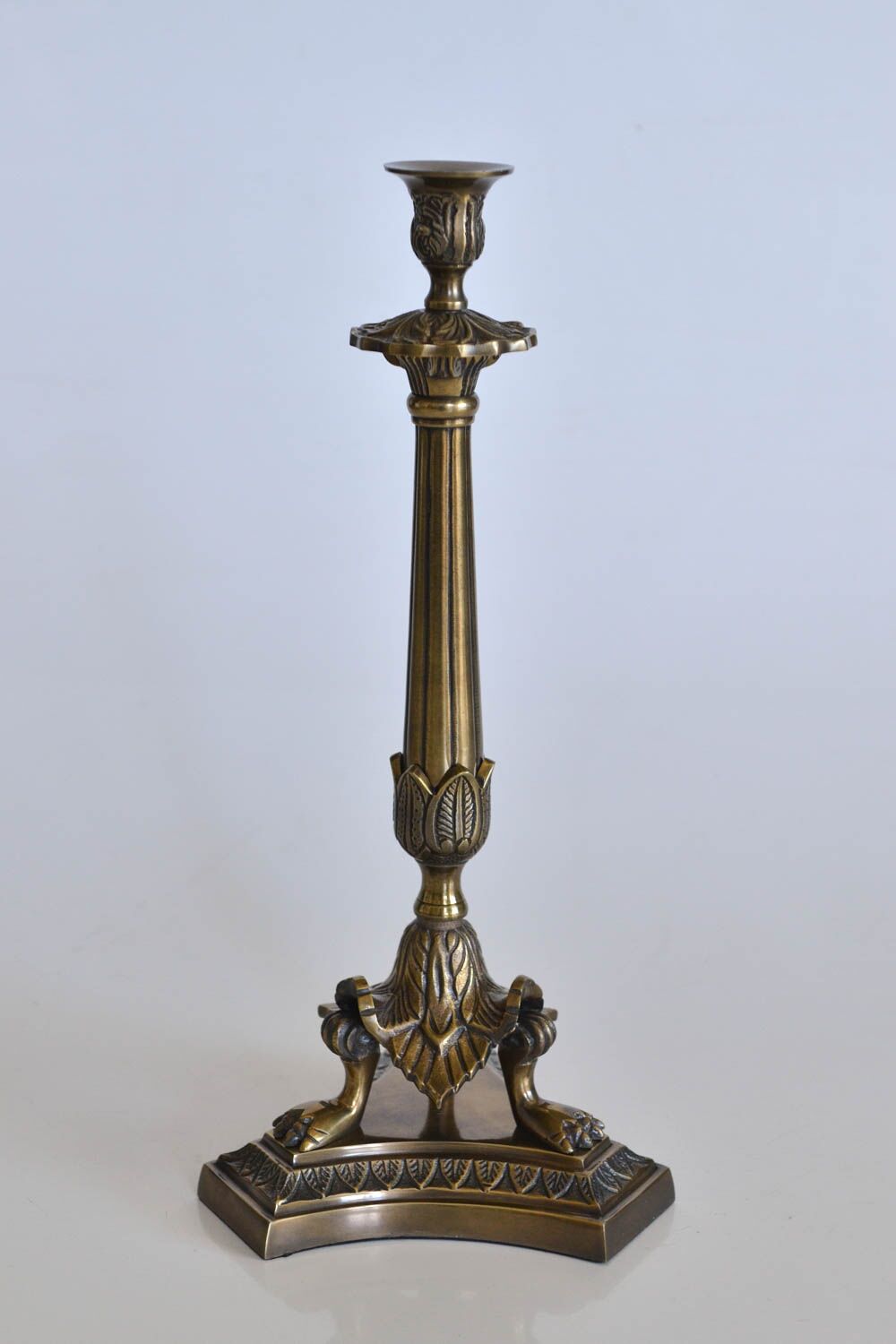 Brass Eagle Feet Candlestick - Image 5