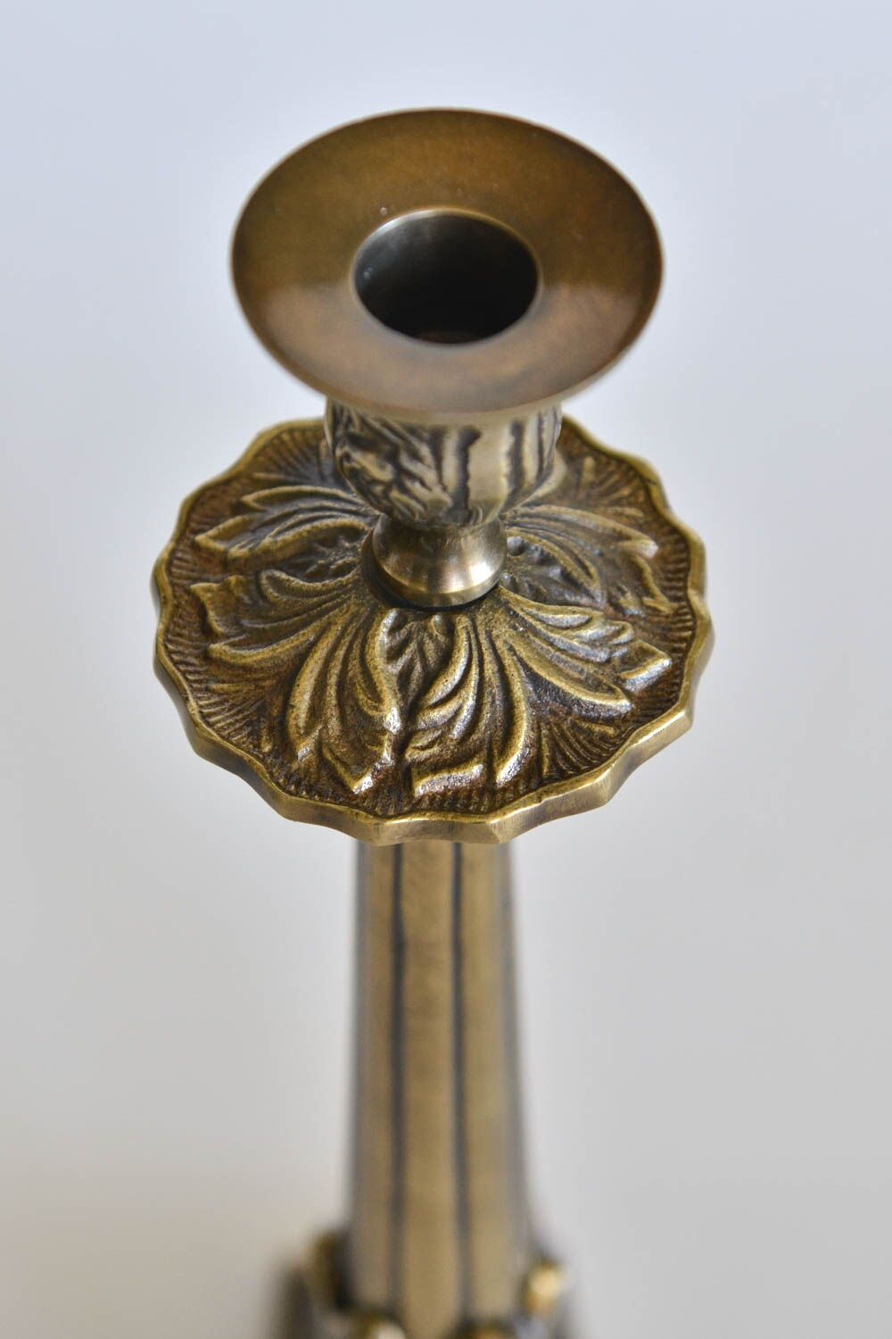 Brass Eagle Feet Candlestick - Image 6