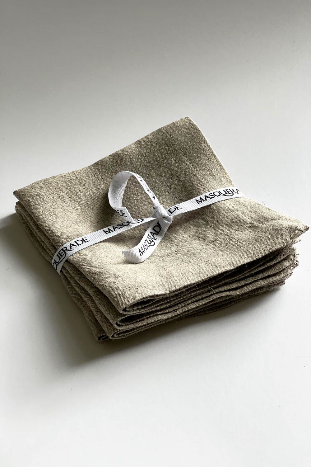 Linen Tea and Cocktail Napkins. Set of 4 - Image 2