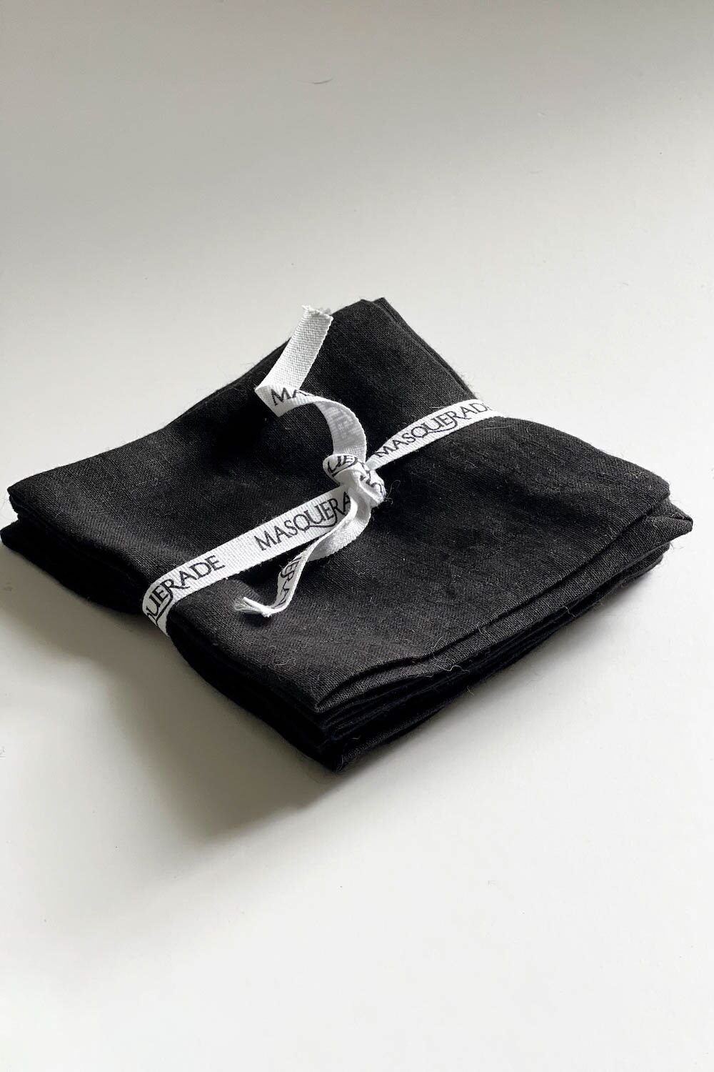 Linen Tea and Cocktail Napkins. Set of 4 - Image 3