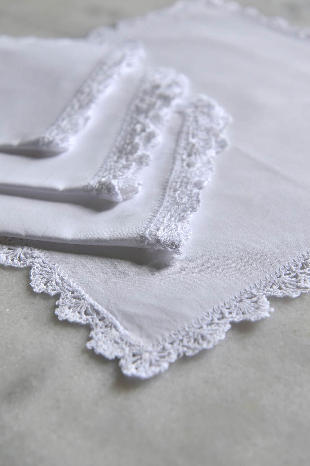 Cotton Tea & Cocktail Napkins Set of 4 - Image 2