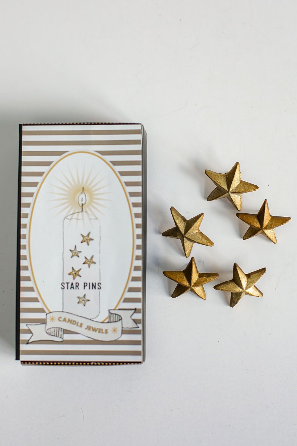 Metal Star Candle Pins - Image 3