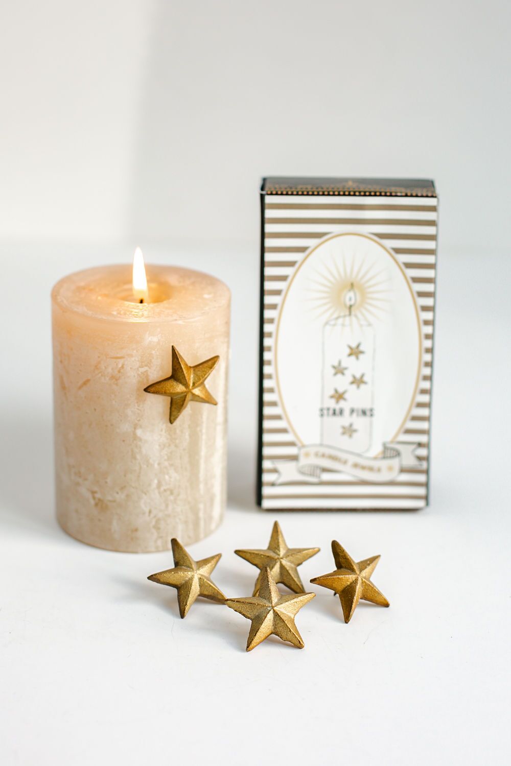 Metal Star Candle Pins - Image 4