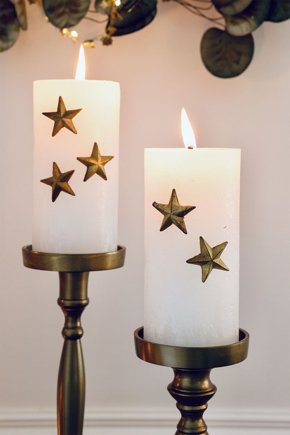 Metal Star Candle Pins