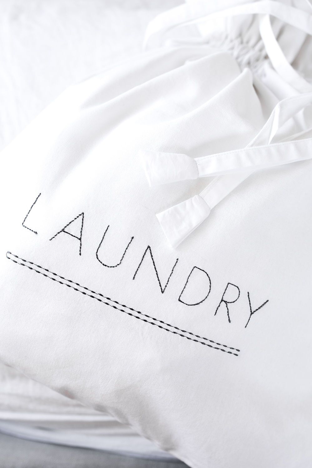 Cotton Laundry Bag - Image 2