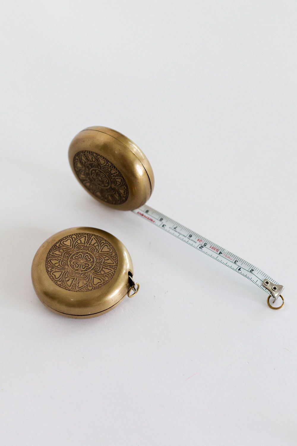 Brass Encased Measuring Tape