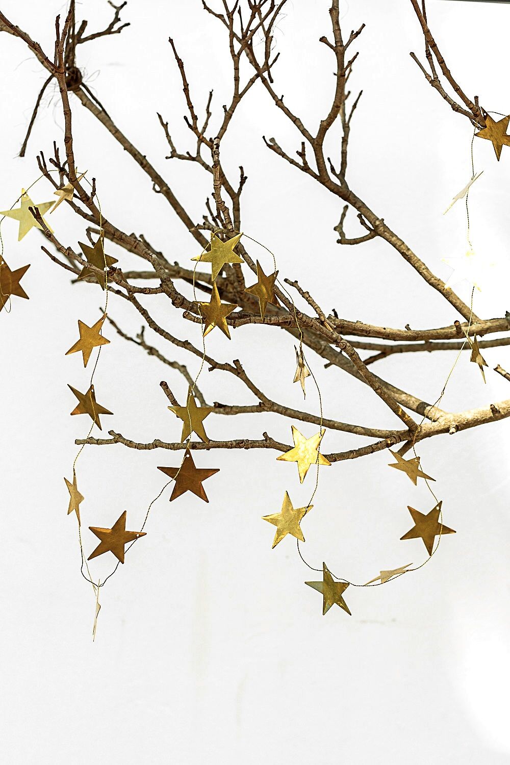 Brass Star Garland