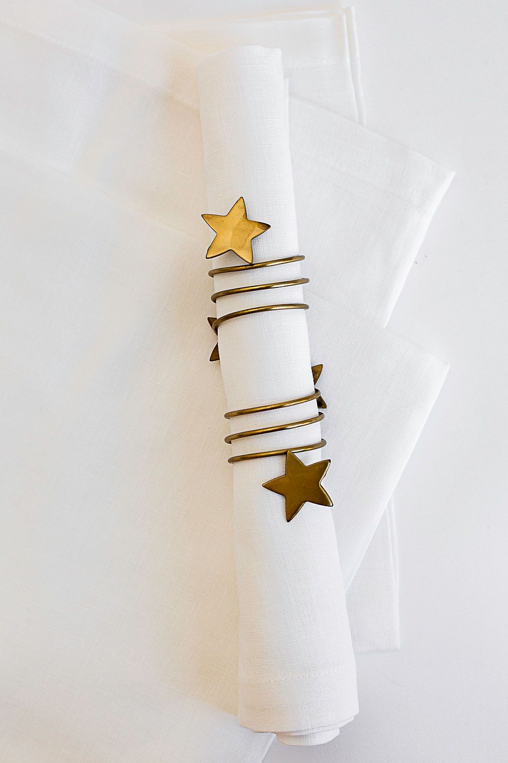 Star Wire Napkin Rings - Image 2