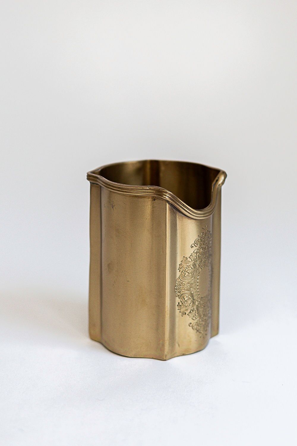 Brass Pen Holder for Stylish Desk Organisation