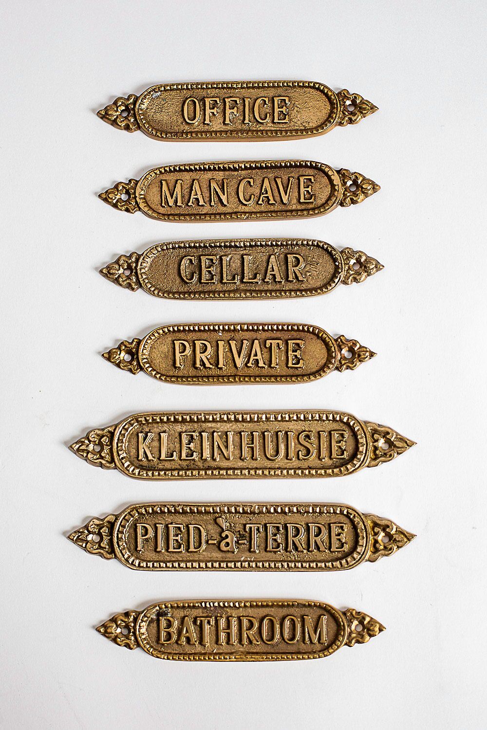 Brass Wall Plaques
