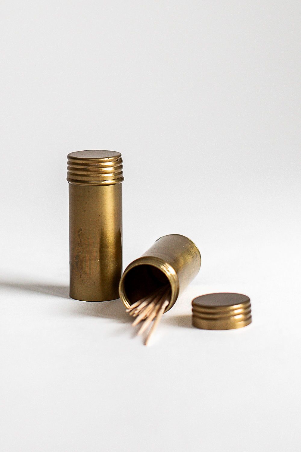 Screw-top Toothpick Holder